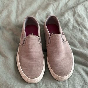 Grey Slip On Vans